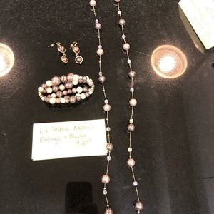 Necklace/bracelet/earrings set